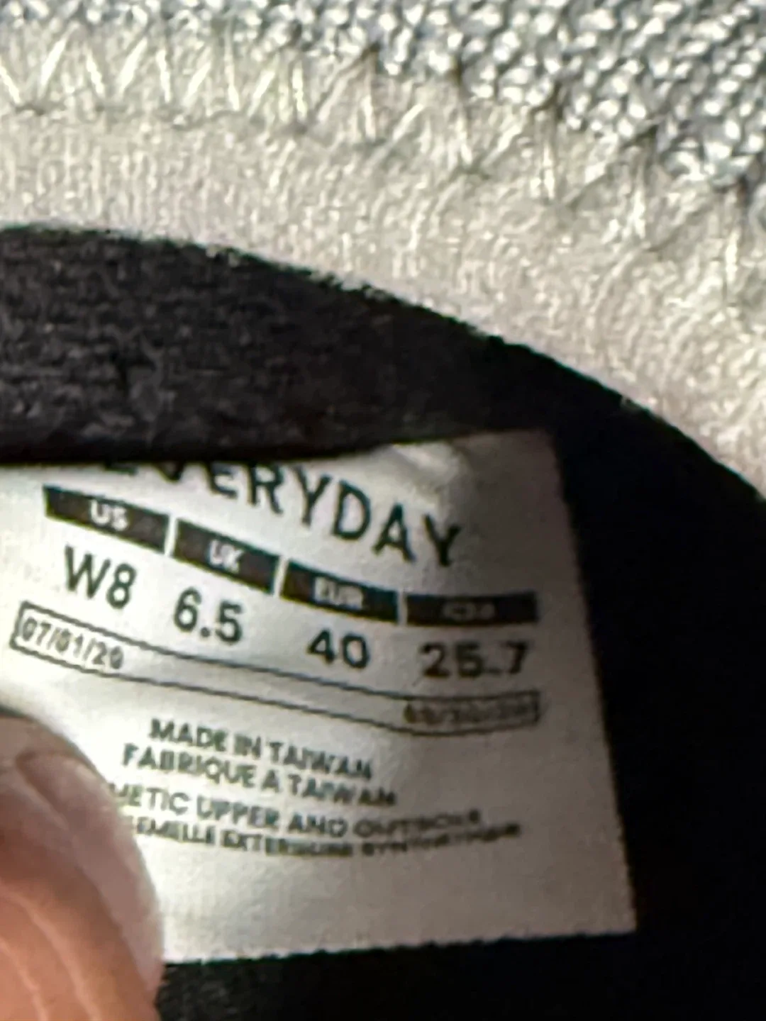 Vessi Everyday Grey Women's Size 8 image indicator(3)