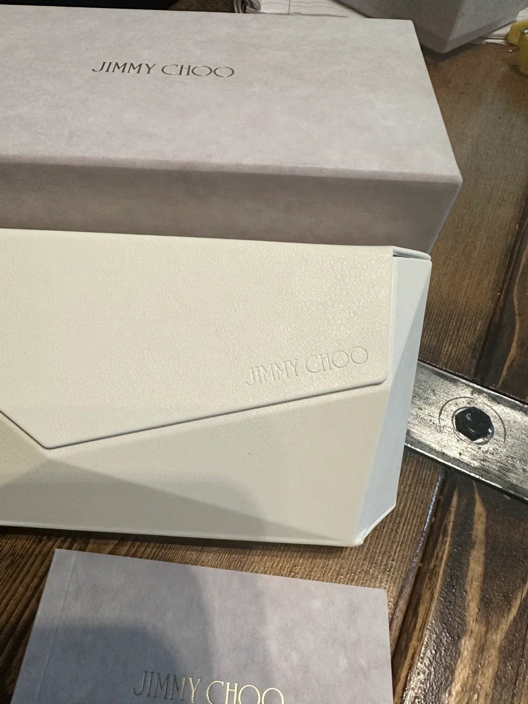 Jimmy Choo Sunglasses Case with Box image indicator(2)