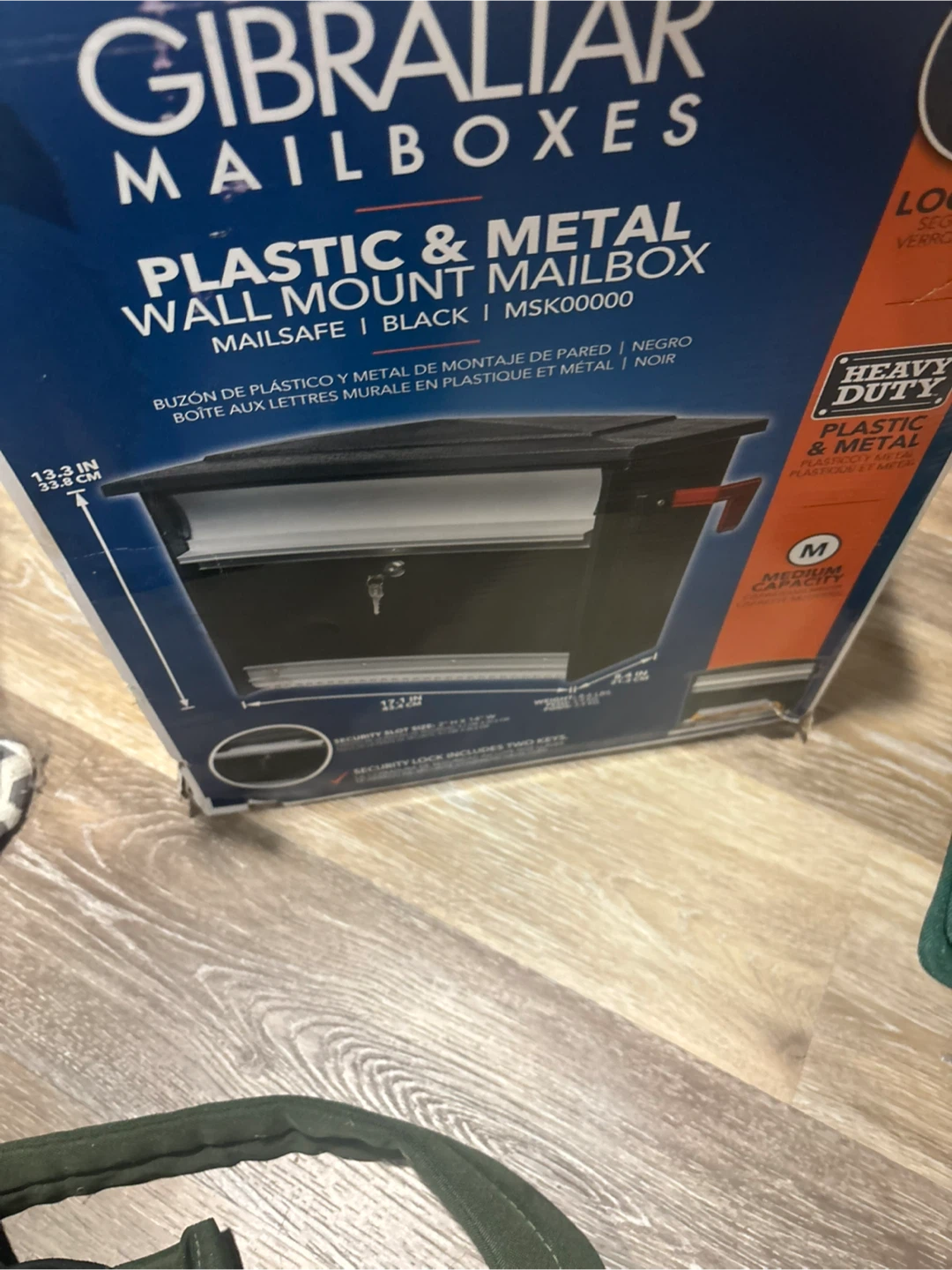 Gibraltar Mailboxes Plastic & Metal Wall Mount Mailbox - photo 2