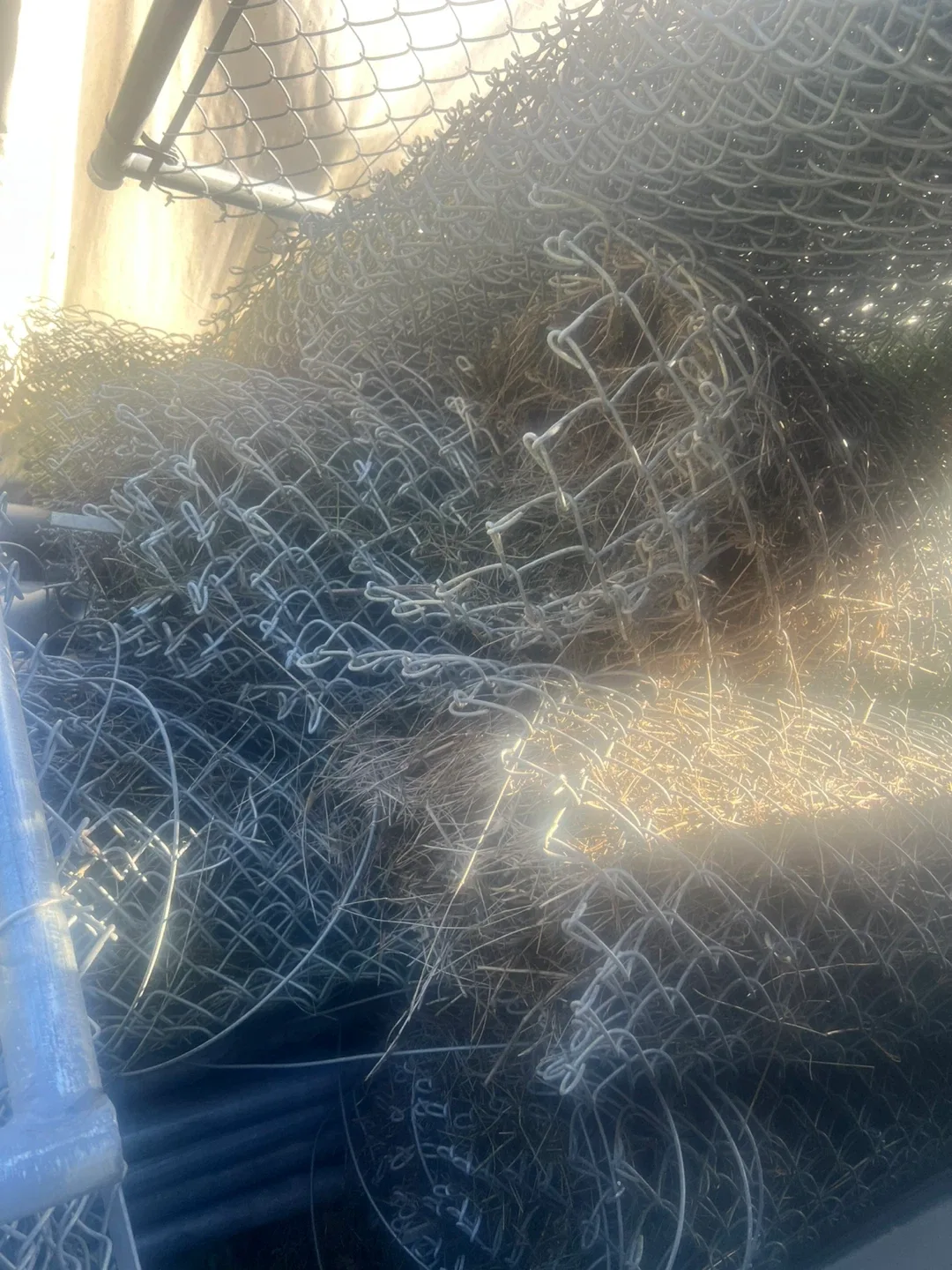 600-800ft of 6ft high Chain Link Fence and Gate, poles, caps image indicator(3)