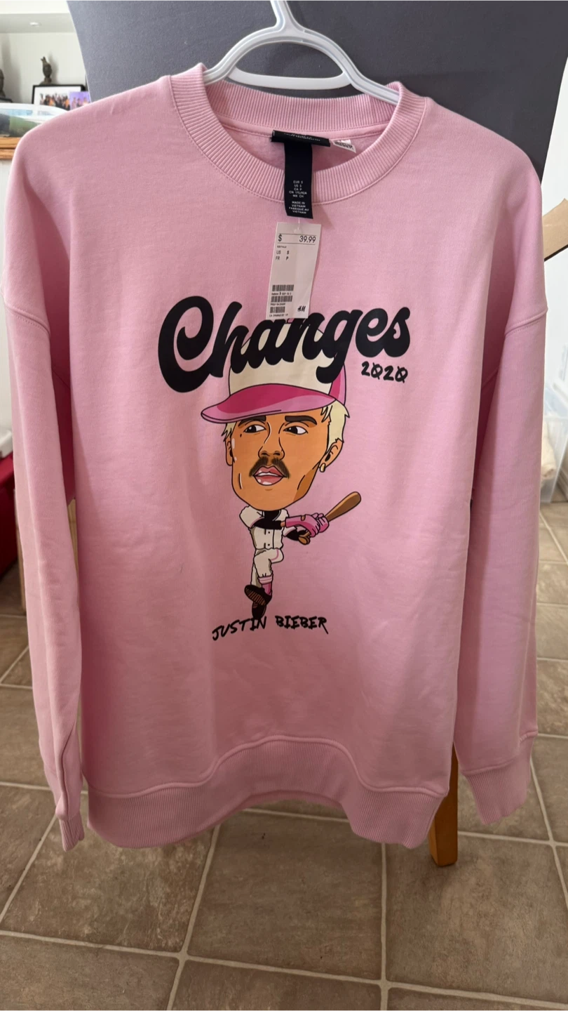 H&M Justin Bieber Changes Crewneck - Size S - photo 2