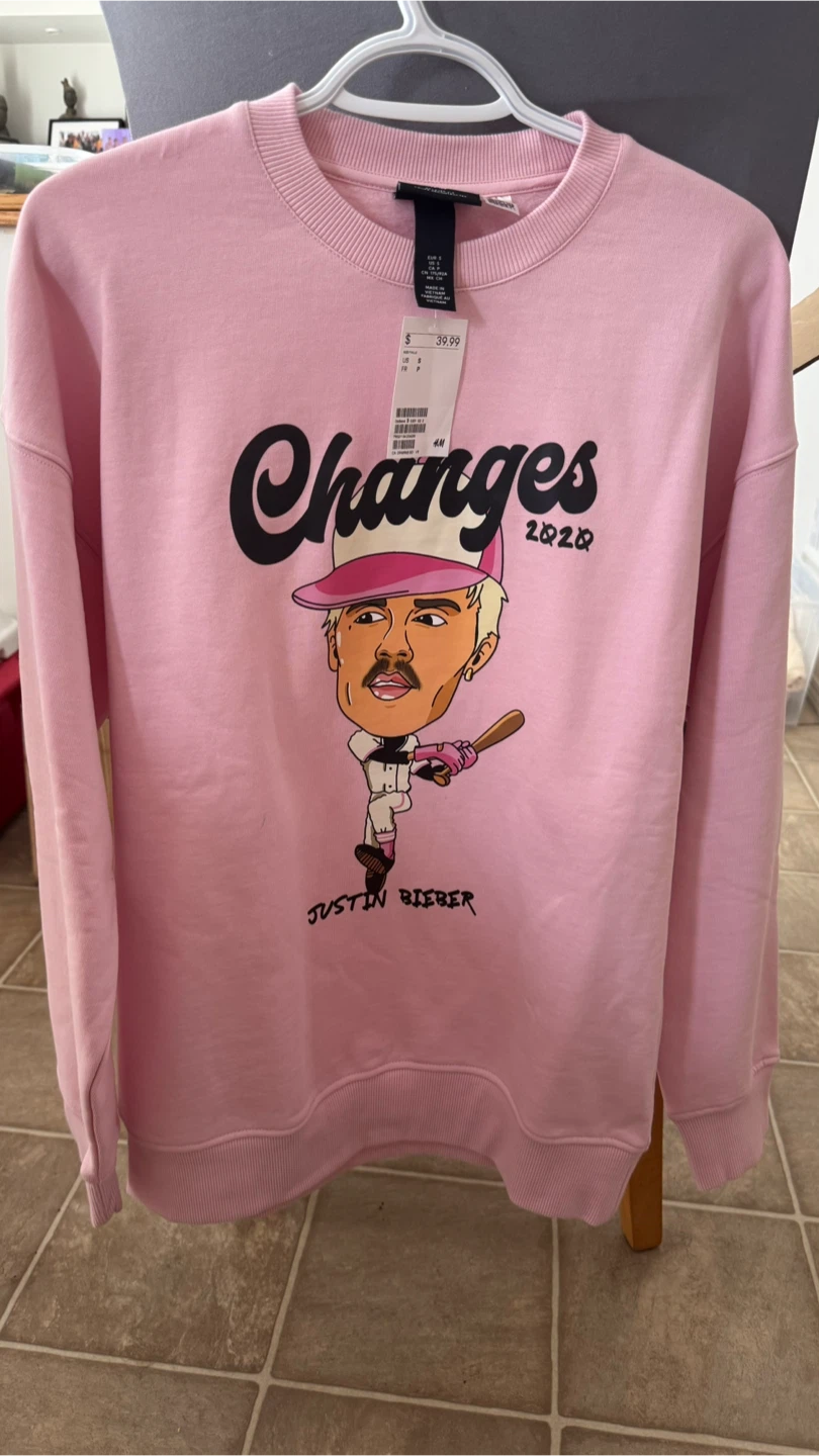 H&M Justin Bieber Changes Crewneck - Size S - photo 3