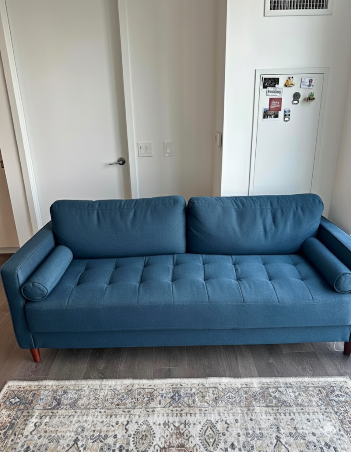 Navy Blue Couch - photo 2