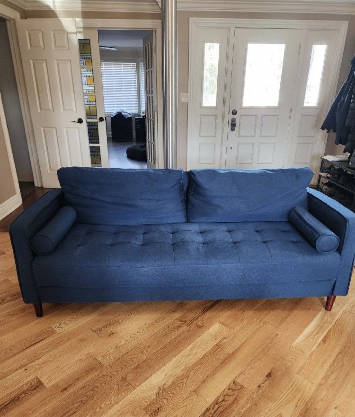 Navy Blue Couch - photo 3