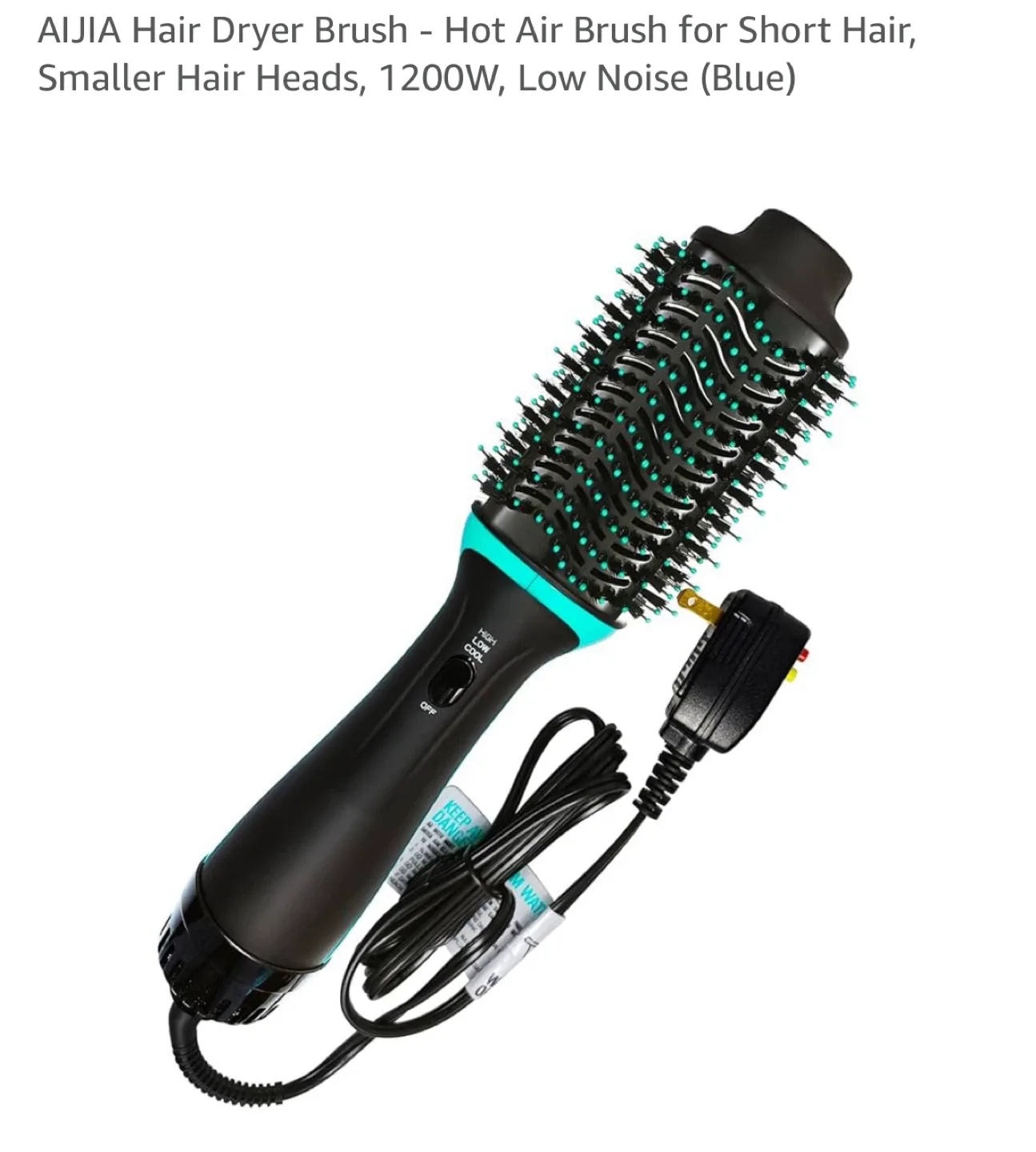 AIJIA Hair Dryer Brush - Hot Air Brush 1200W thumbnail