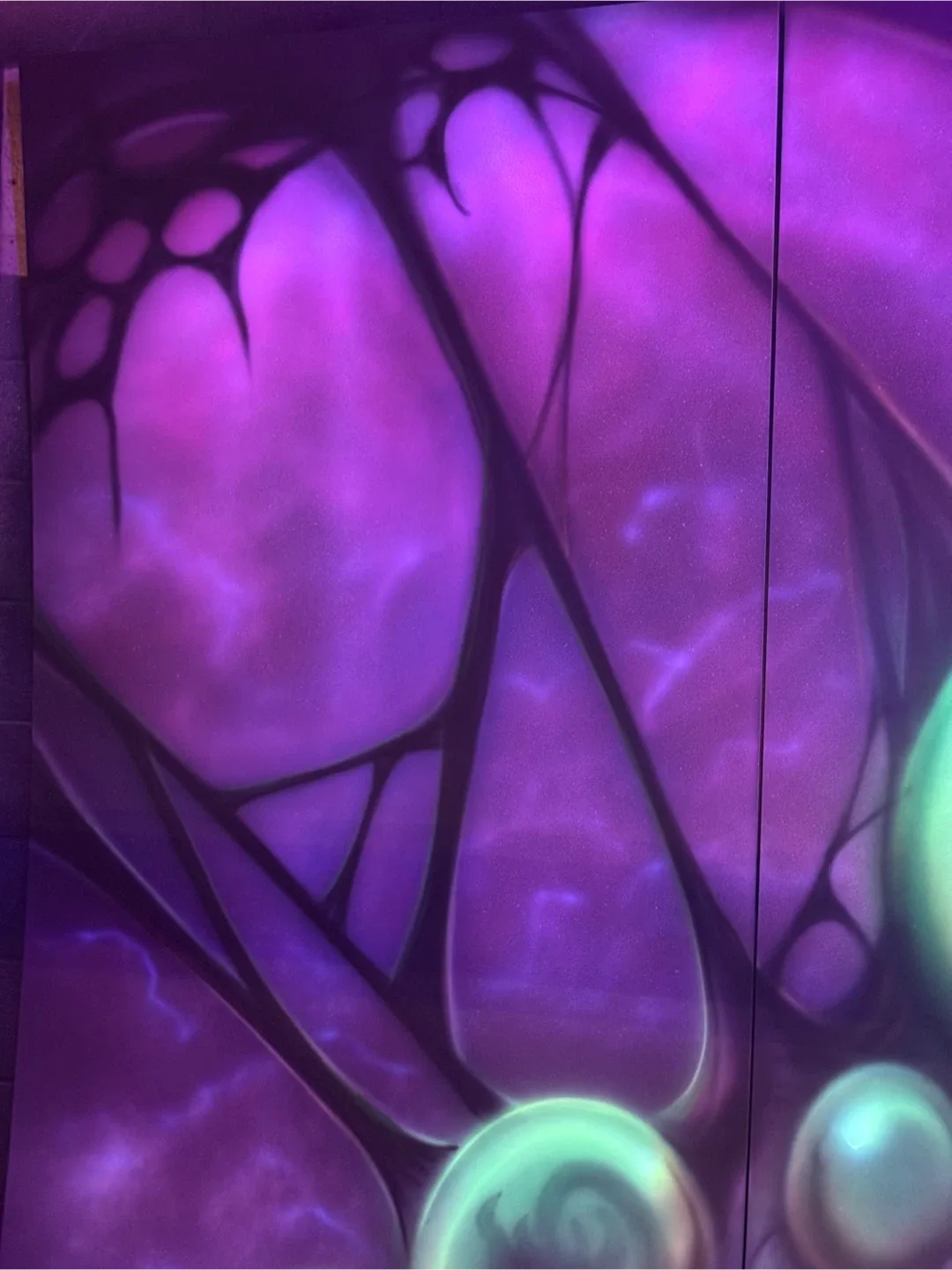 8’x8’ UV Light Custom Mural (Black Light) image indicator(5)