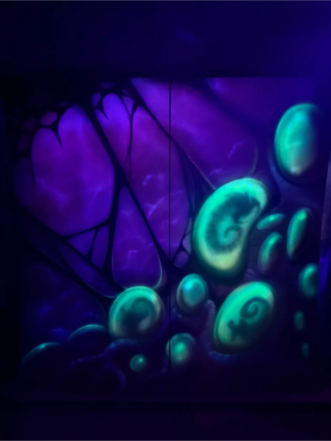 8’x8’ UV Light Custom Mural (Black Light) image indicator(10)