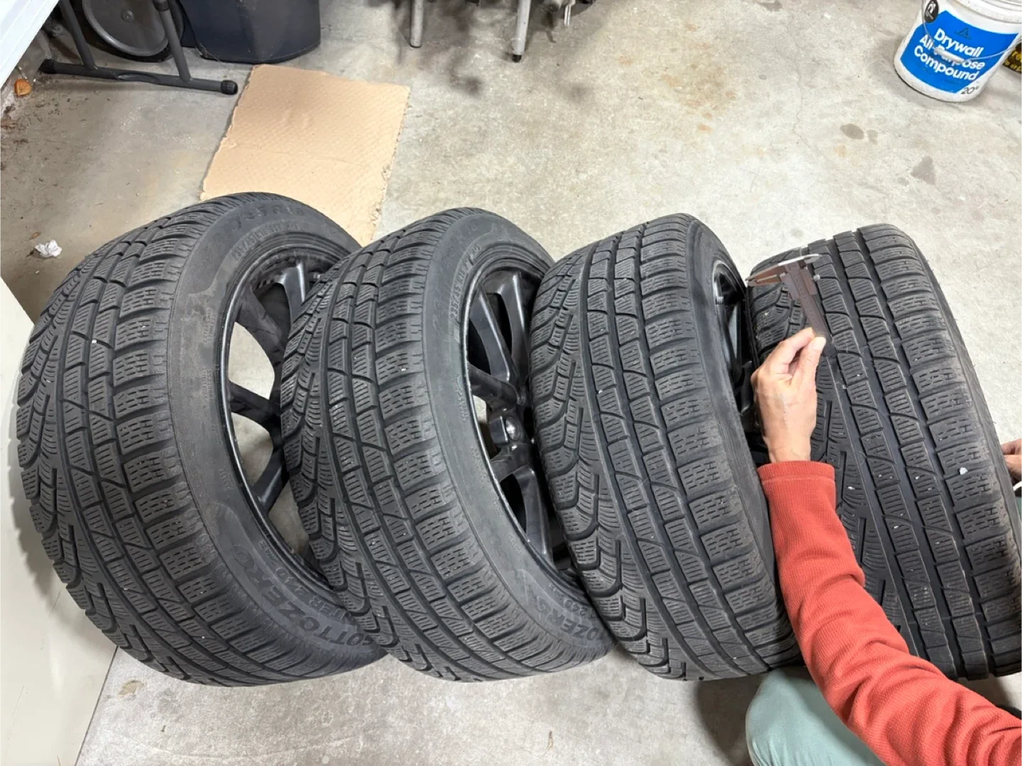 for Tesla model 3 Set of 4 Winter Tires 235/45 R18