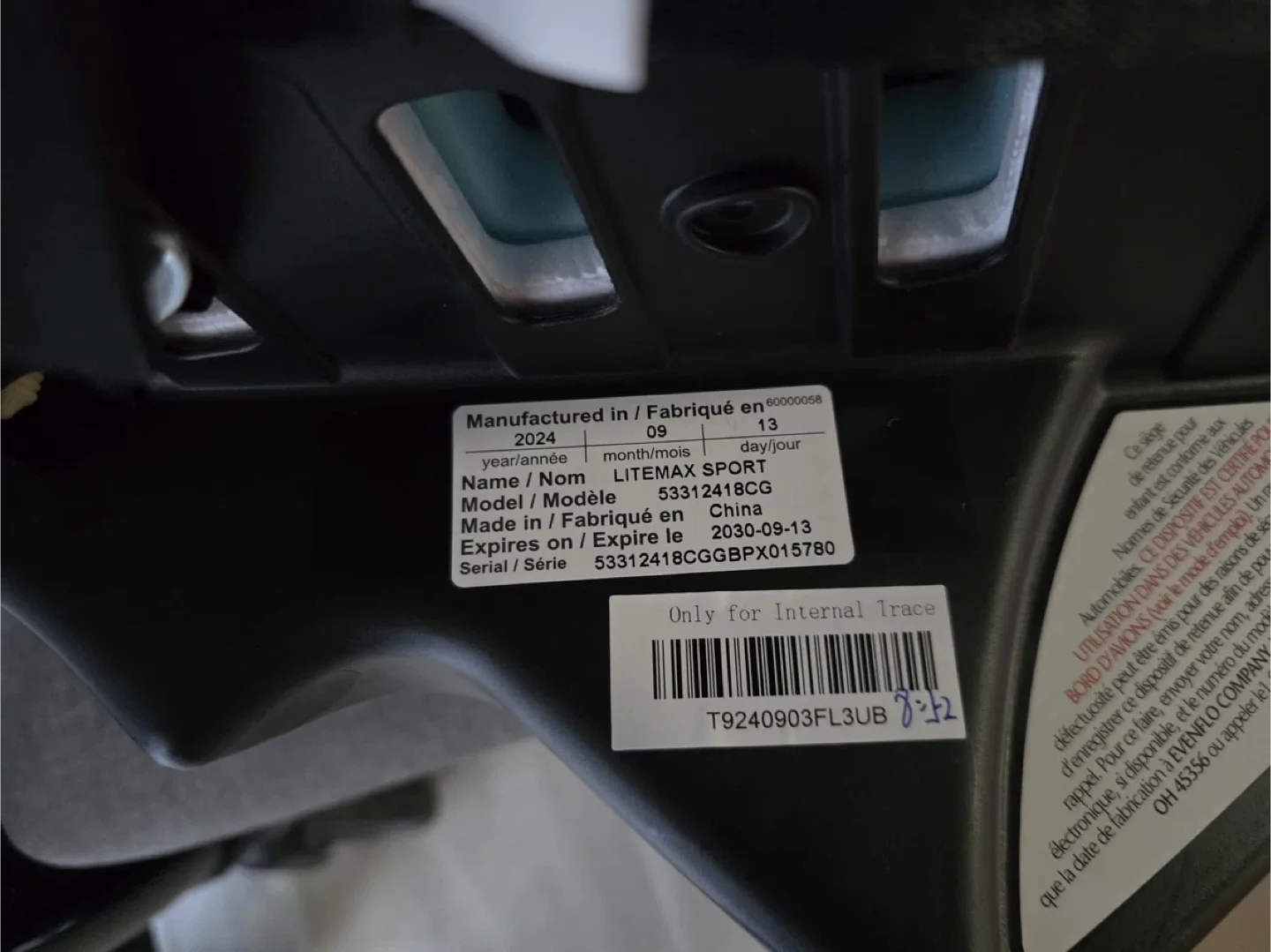 Evenflo LiteMax Infant Car Seat with Base image indicator(7)