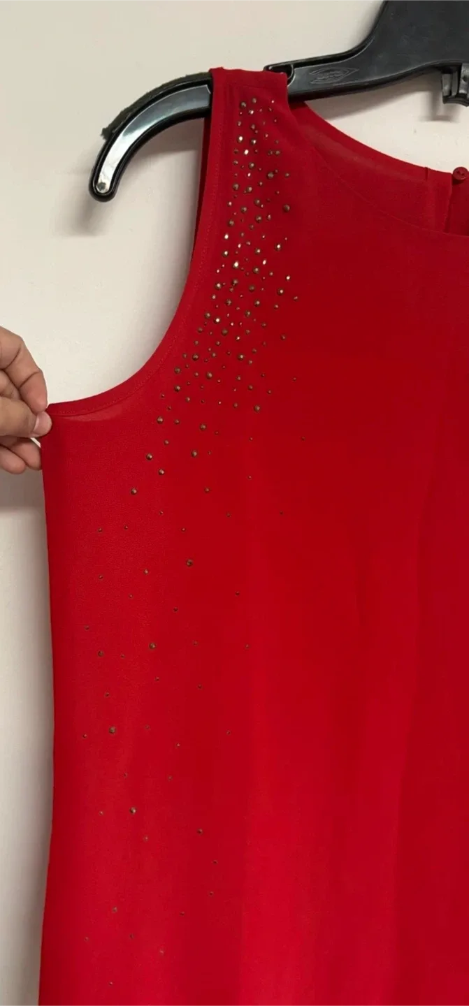 Red Sleeveless Top (new with tag )‼️last price ‼️ image indicator(4)