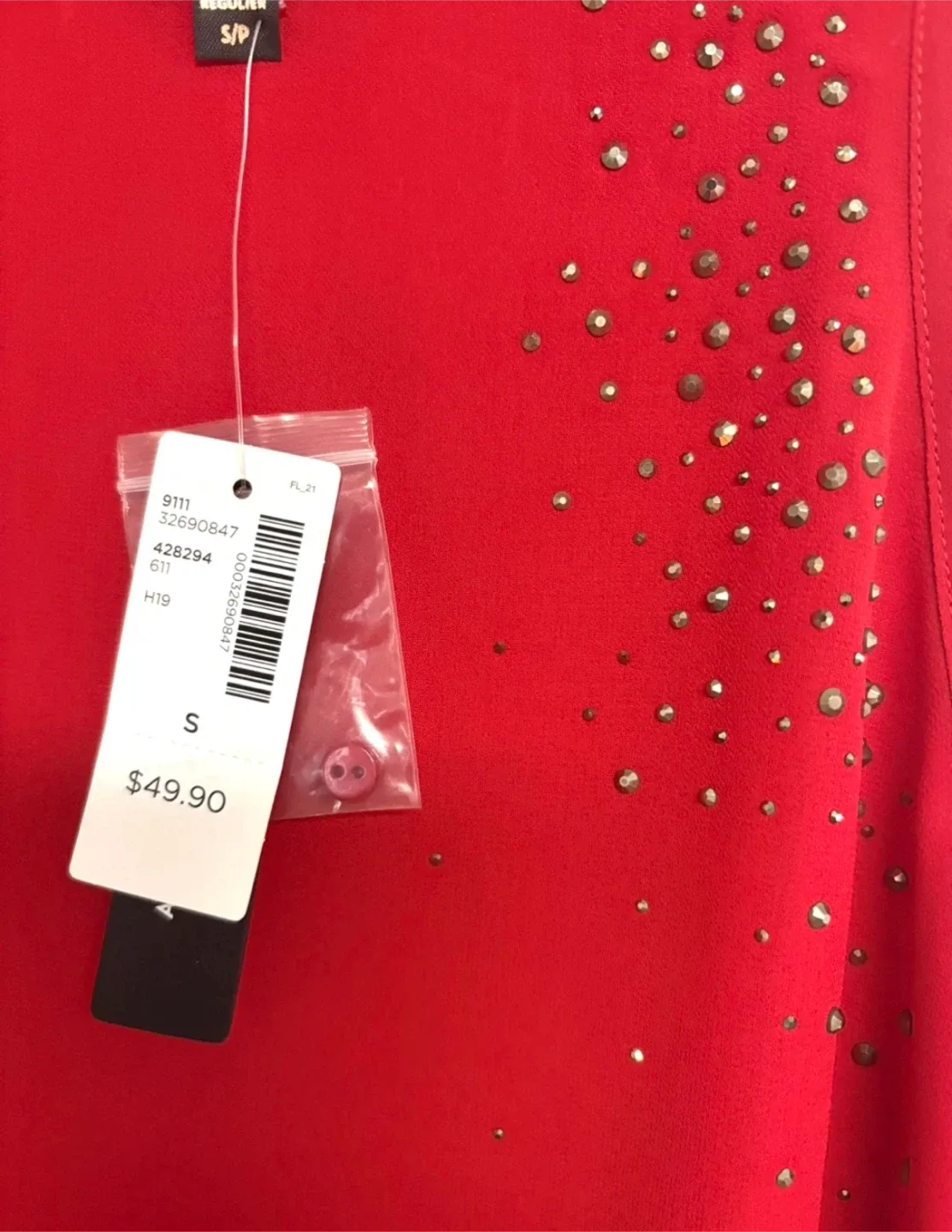 Red Sleeveless Top (new with tag )‼️last price ‼️ image indicator(5)