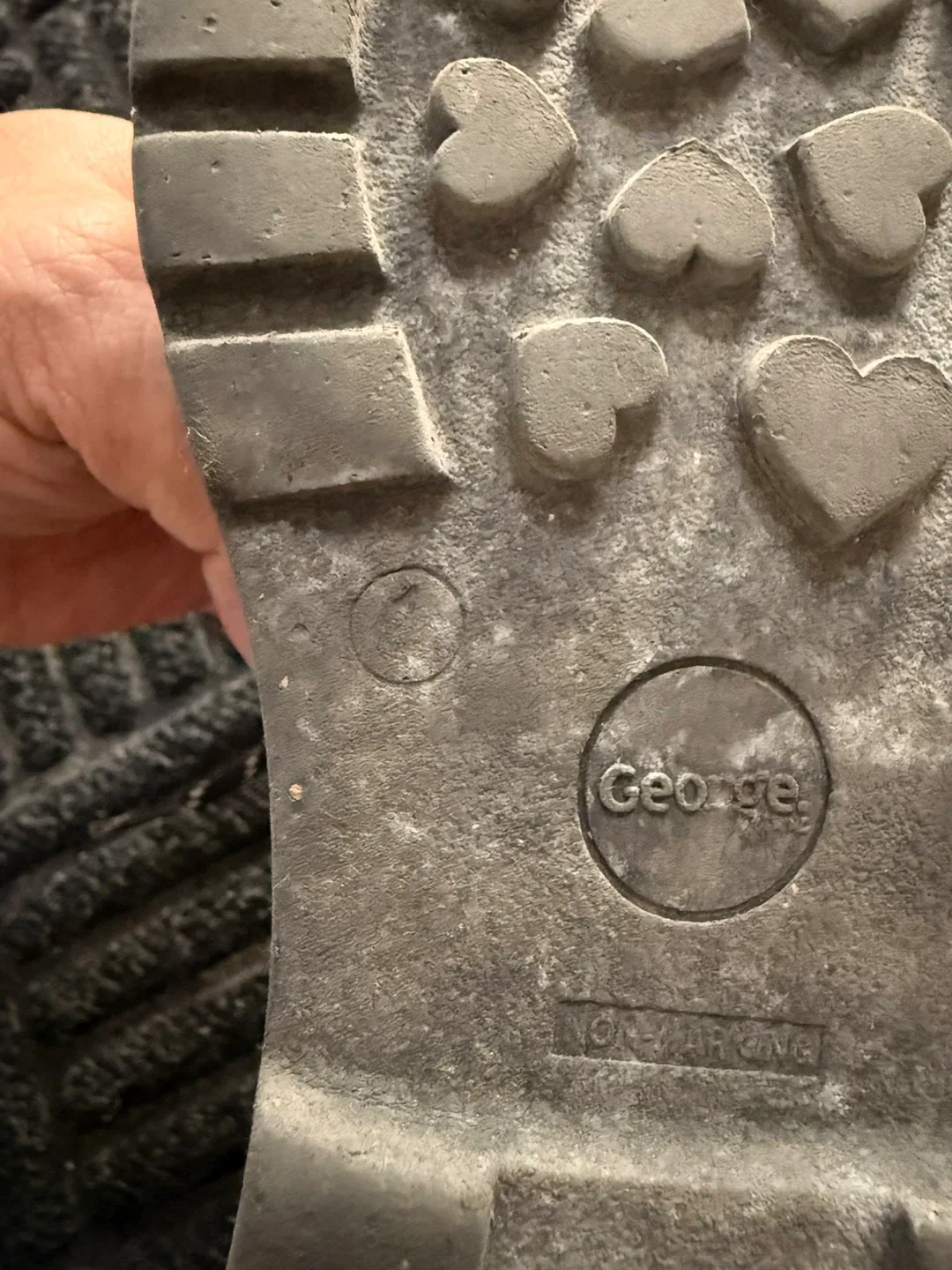 George Cream Quilted Boots - Size 7 image indicator(2)