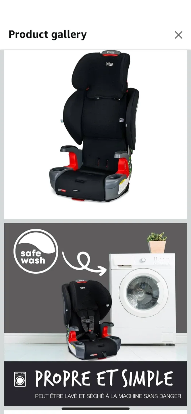 New Britax Highpoint Belt-Positioning Booster Car Seat image indicator(5)