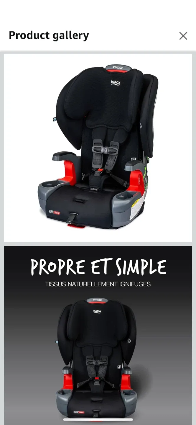 New Britax Highpoint Belt-Positioning Booster Car Seat image indicator(2)