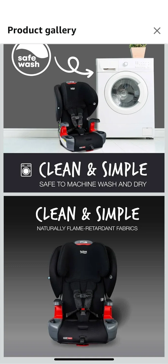 New Britax Highpoint Belt-Positioning Booster Car Seat image indicator(7)