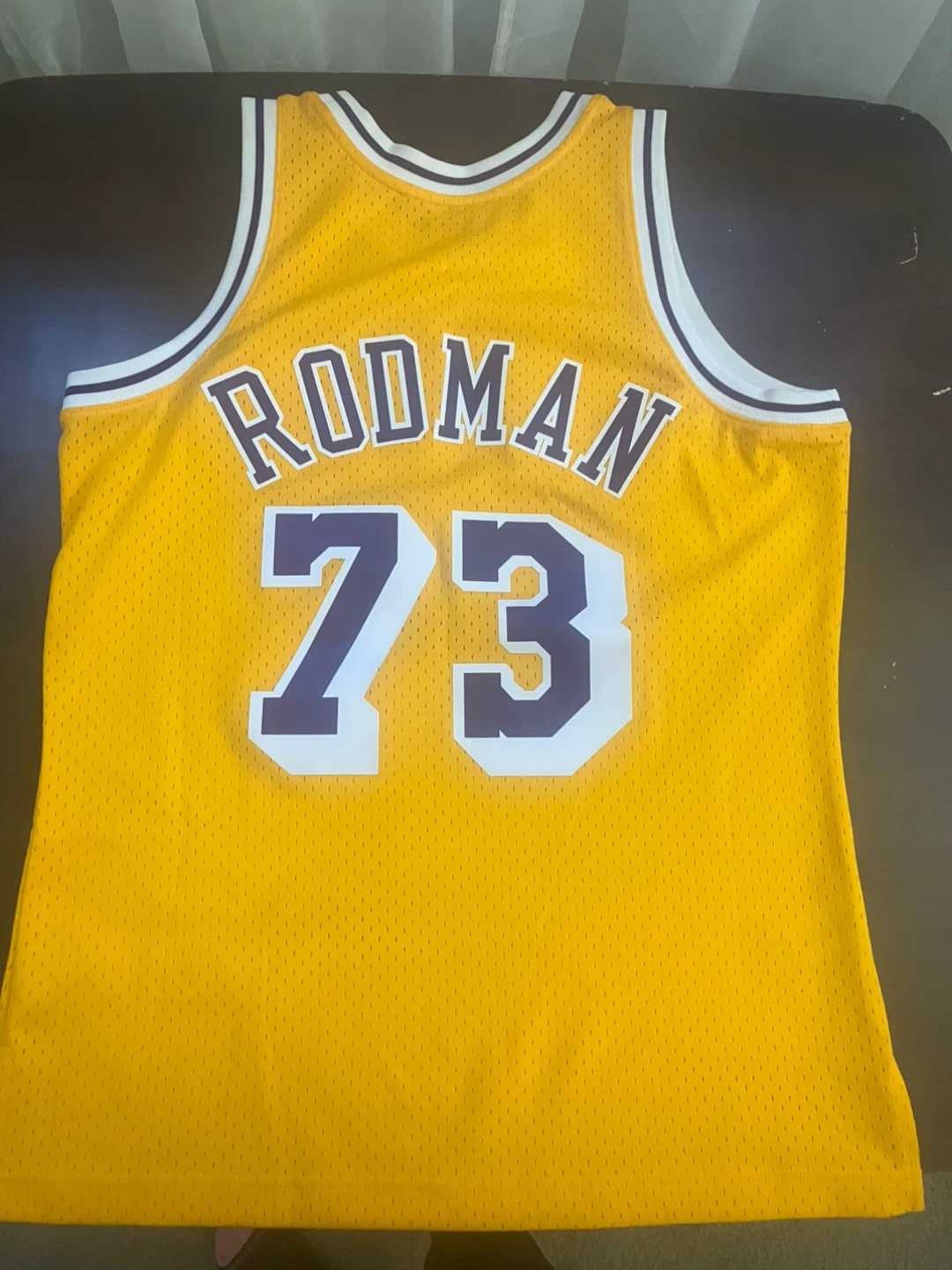 Mitchell & Ness Dennis Rodman Lakers Jersey - Size M - photo 2