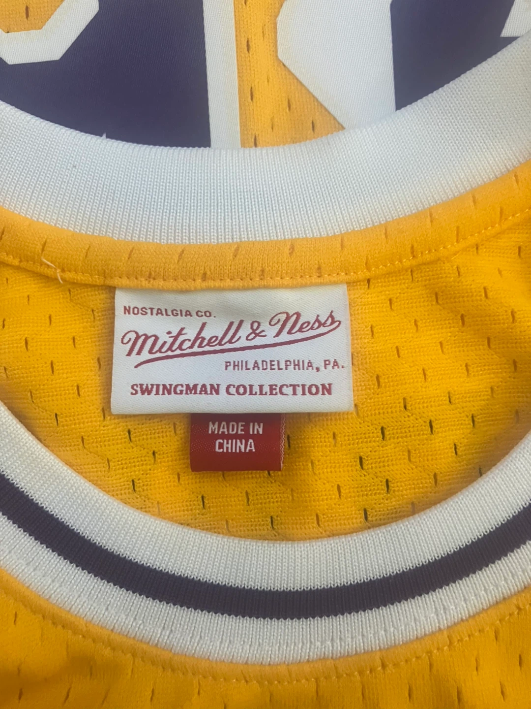 Mitchell & Ness Dennis Rodman Lakers Jersey - Size M - photo 3