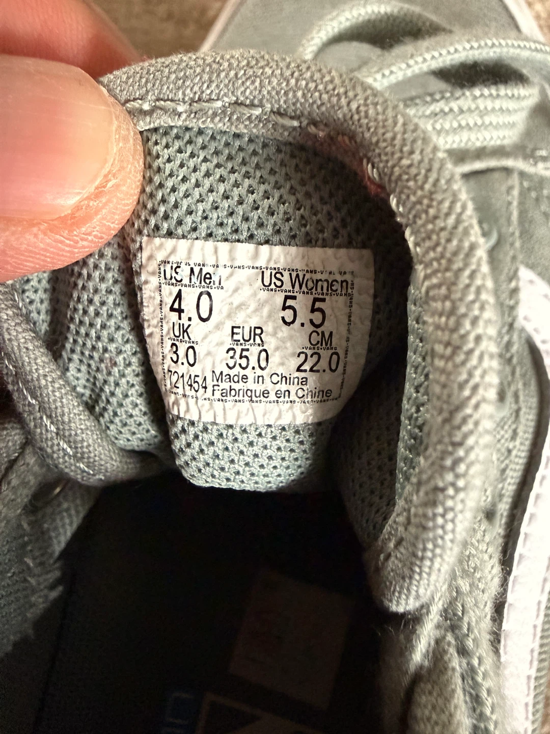 Vans Ultrarange US Women's 5.5 Grey - photo 3