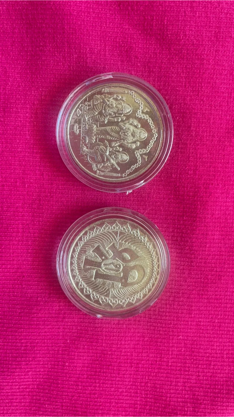 “Good Vibes & Lakshmi Blessings – Coin Set” image indicator(3)