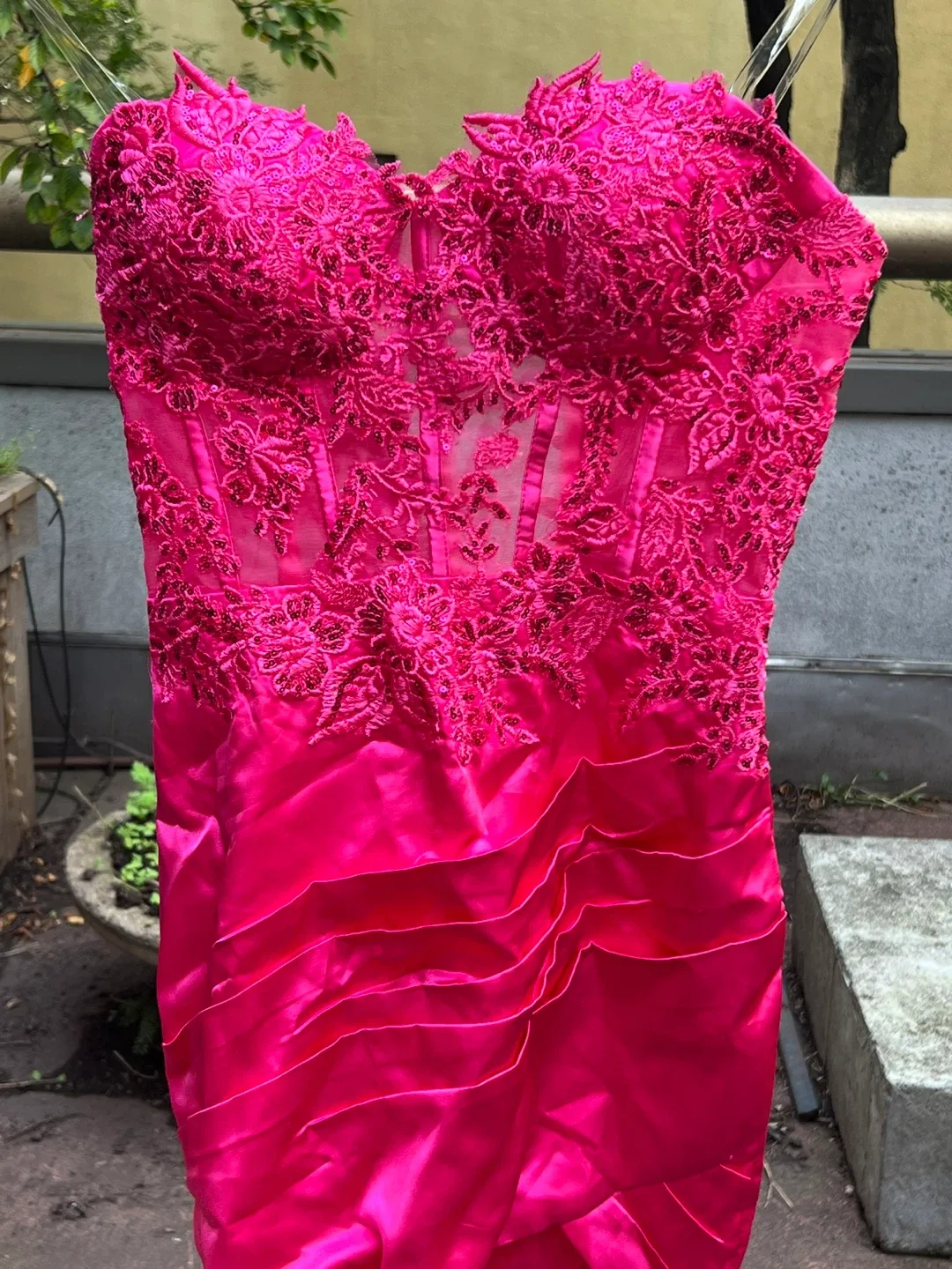Pink Corset Dress thumbnail