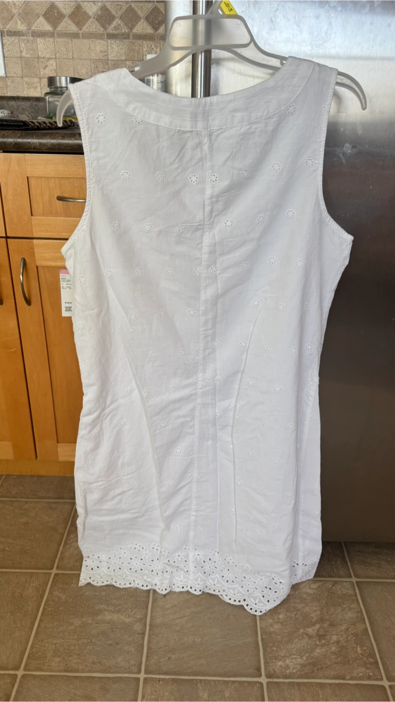 Laura Scott White Dress - Size 14 - photo 5