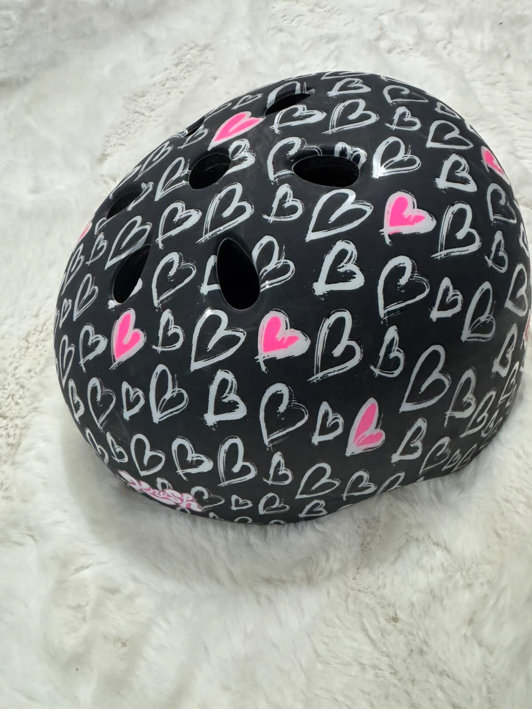 CPNK HLMT YTH SKTORT HEART SLK CAN Helmet - M