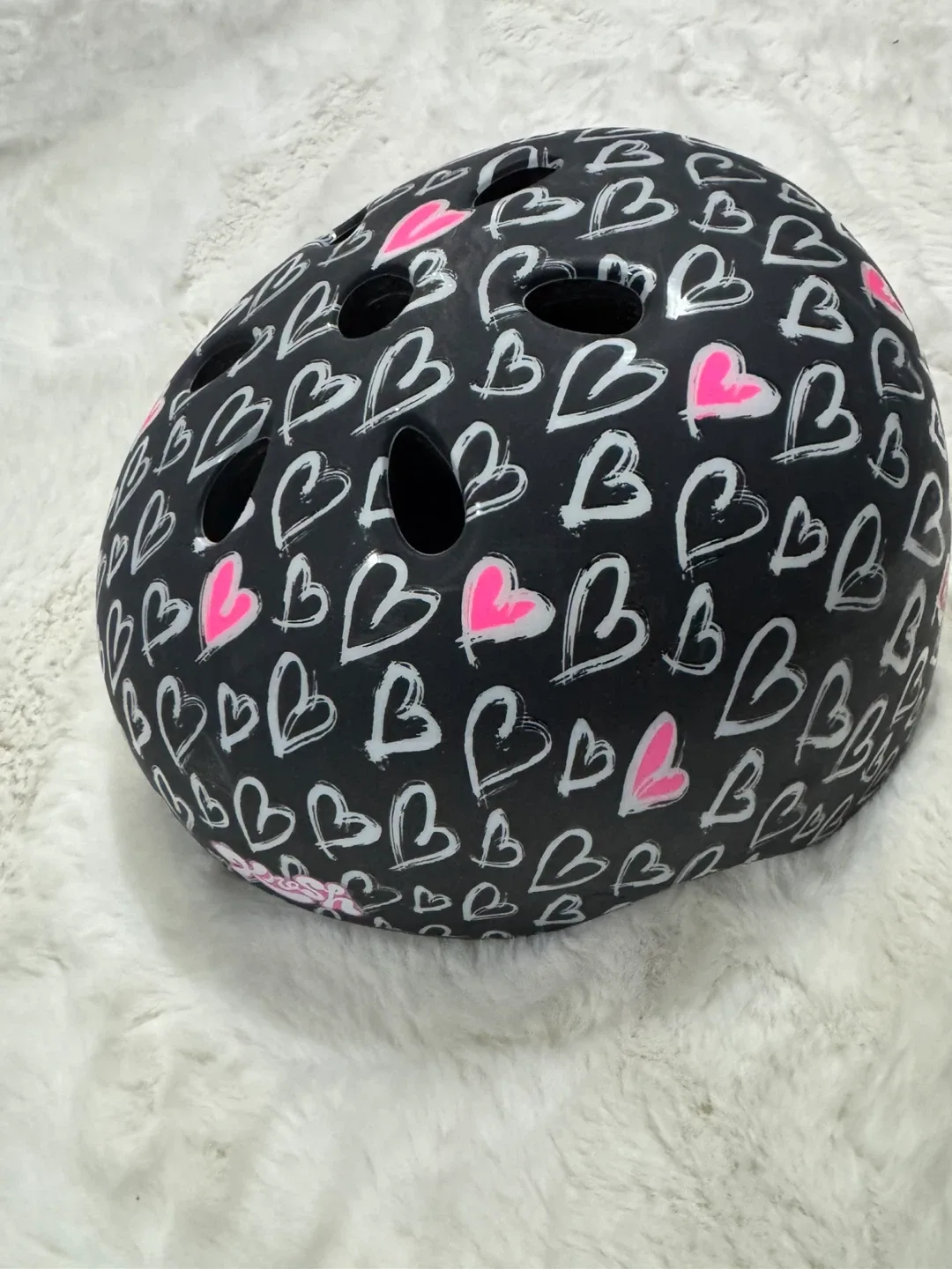 CPNK HLMT YTH SKTORT HEART SLK CAN Helmet - M