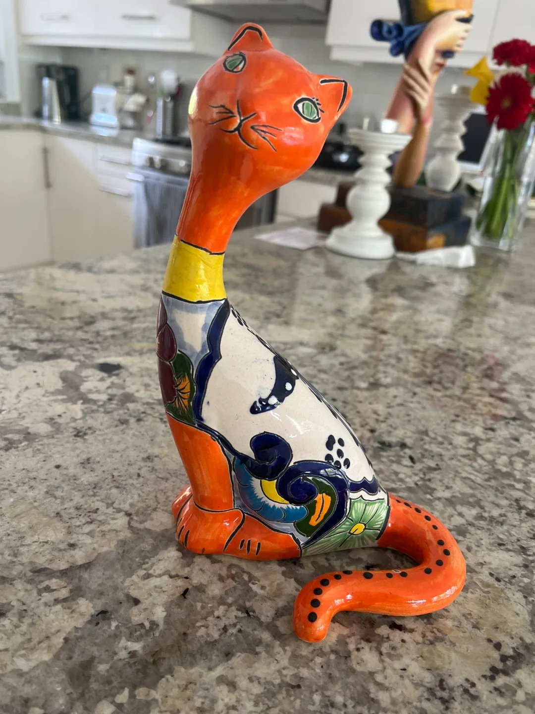 Hand Painted Mexican Talavera Bathroom Set image indicator(2)