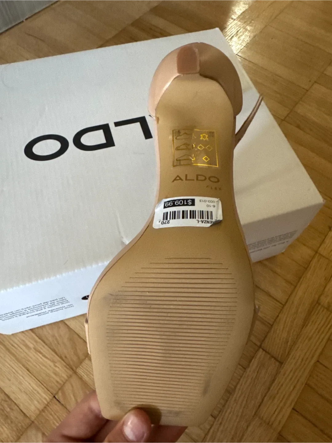 Aldo Nude Heels, Size 8 image indicator(4)