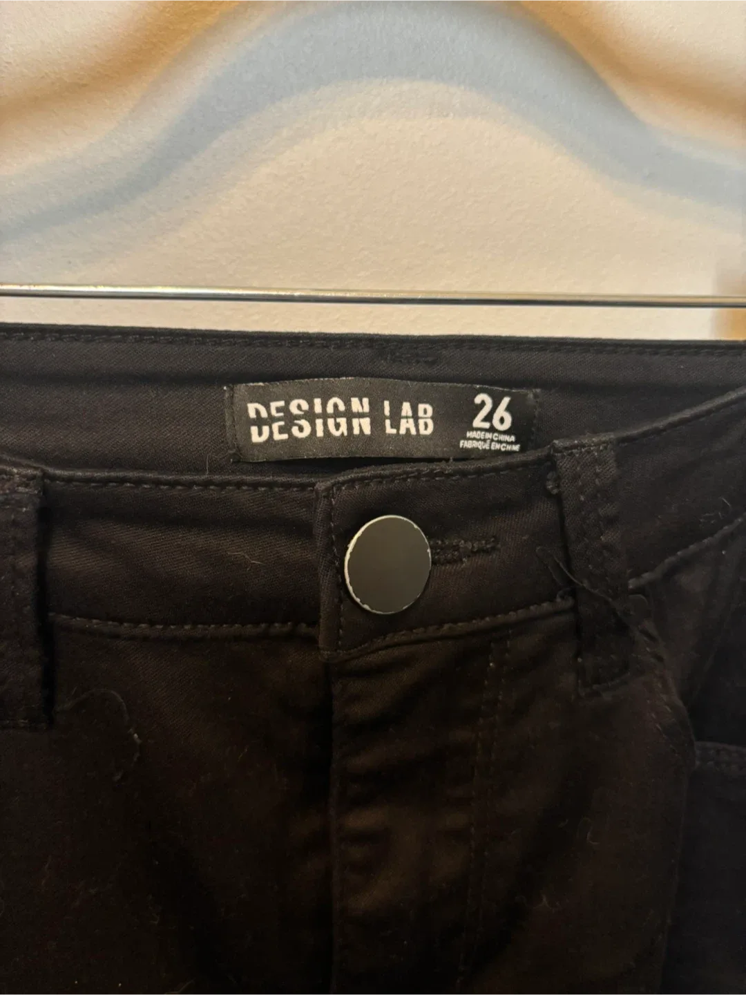 Design Lab Black Pants - Size 26 image indicator(3)