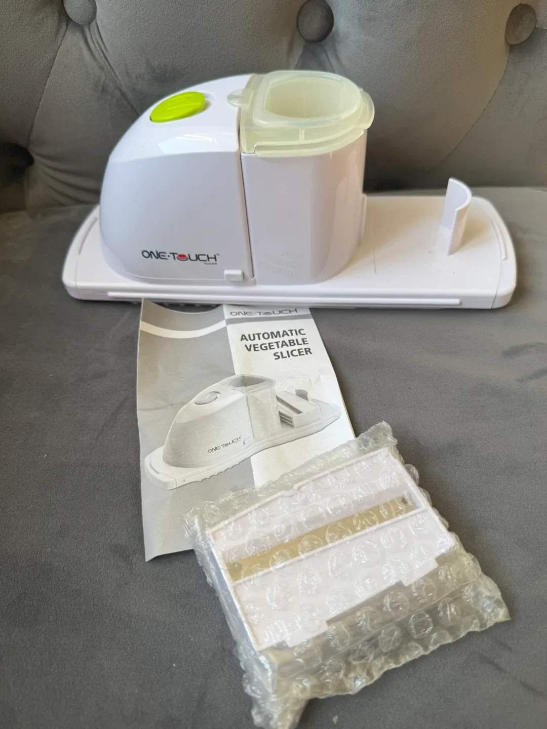 One Touch Automatic Vegetable Slicer image indicator(2)