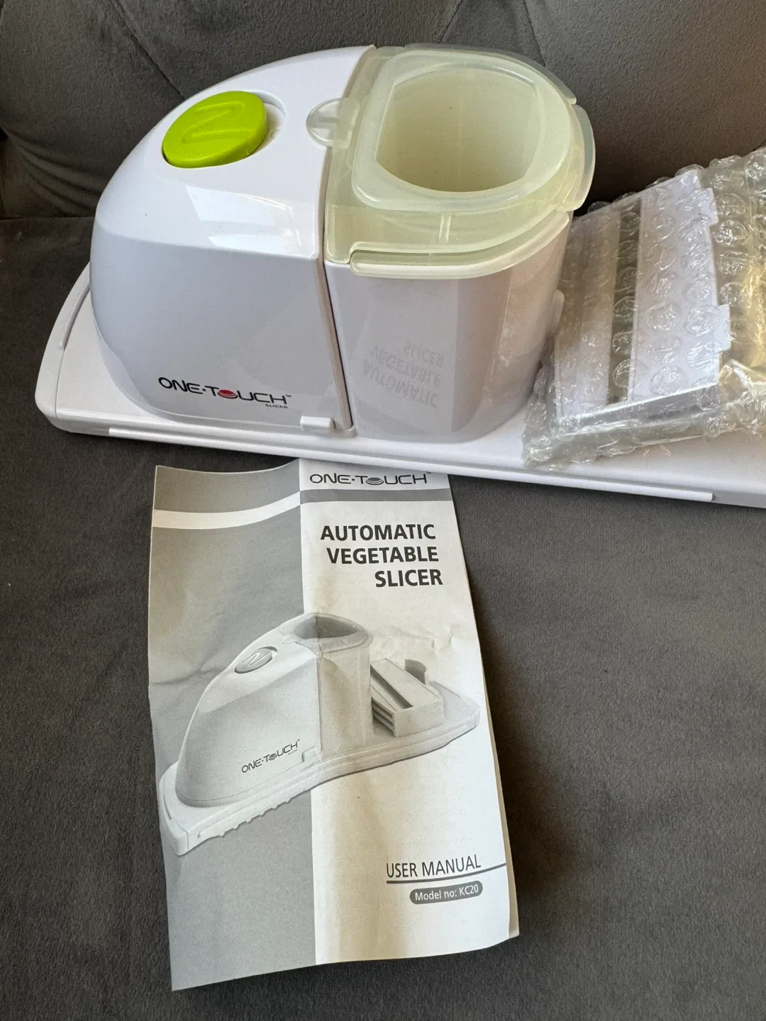 One Touch Automatic Vegetable Slicer