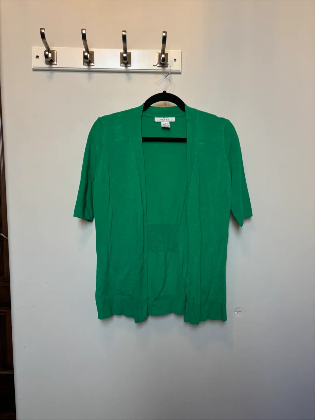 Grace Green Cardigan - Size M thumbnail