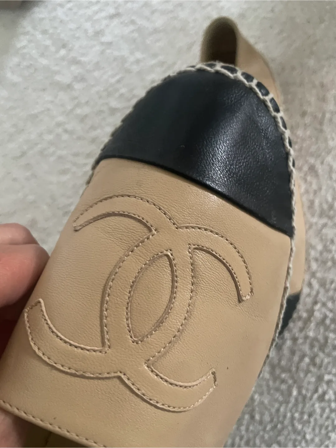 Chanel Espadrilles Beige & Black image indicator(4)