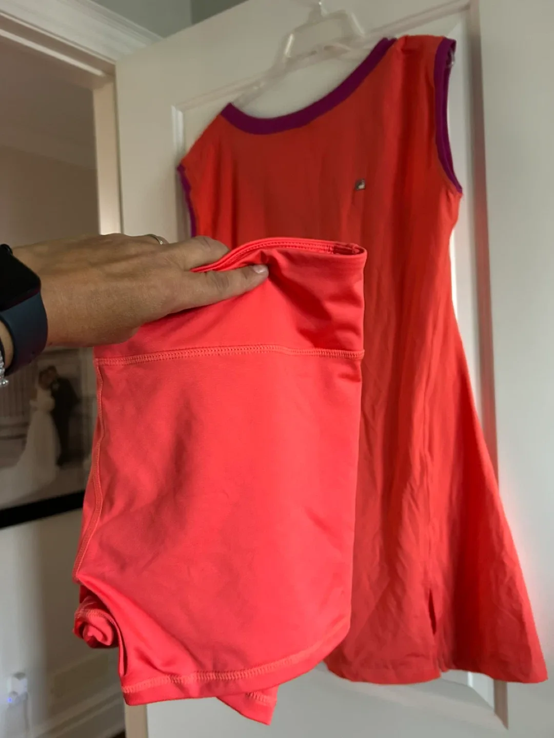 Fila Tennis Dress with shorts- Size L image indicator(4)