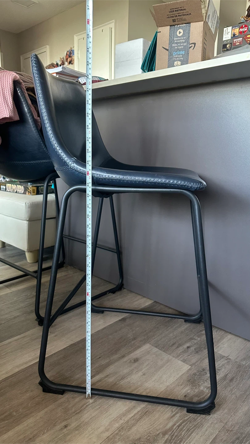 Set of 2 - Bar Stool / high chair