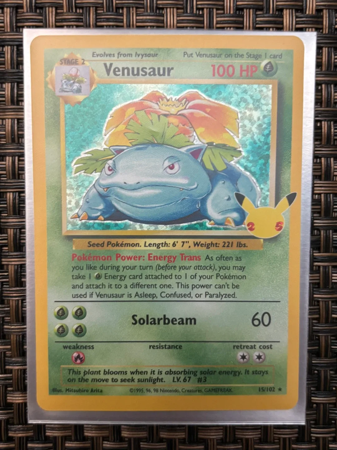 Venusaur pokemon card celebrations Pokémon thumbnail