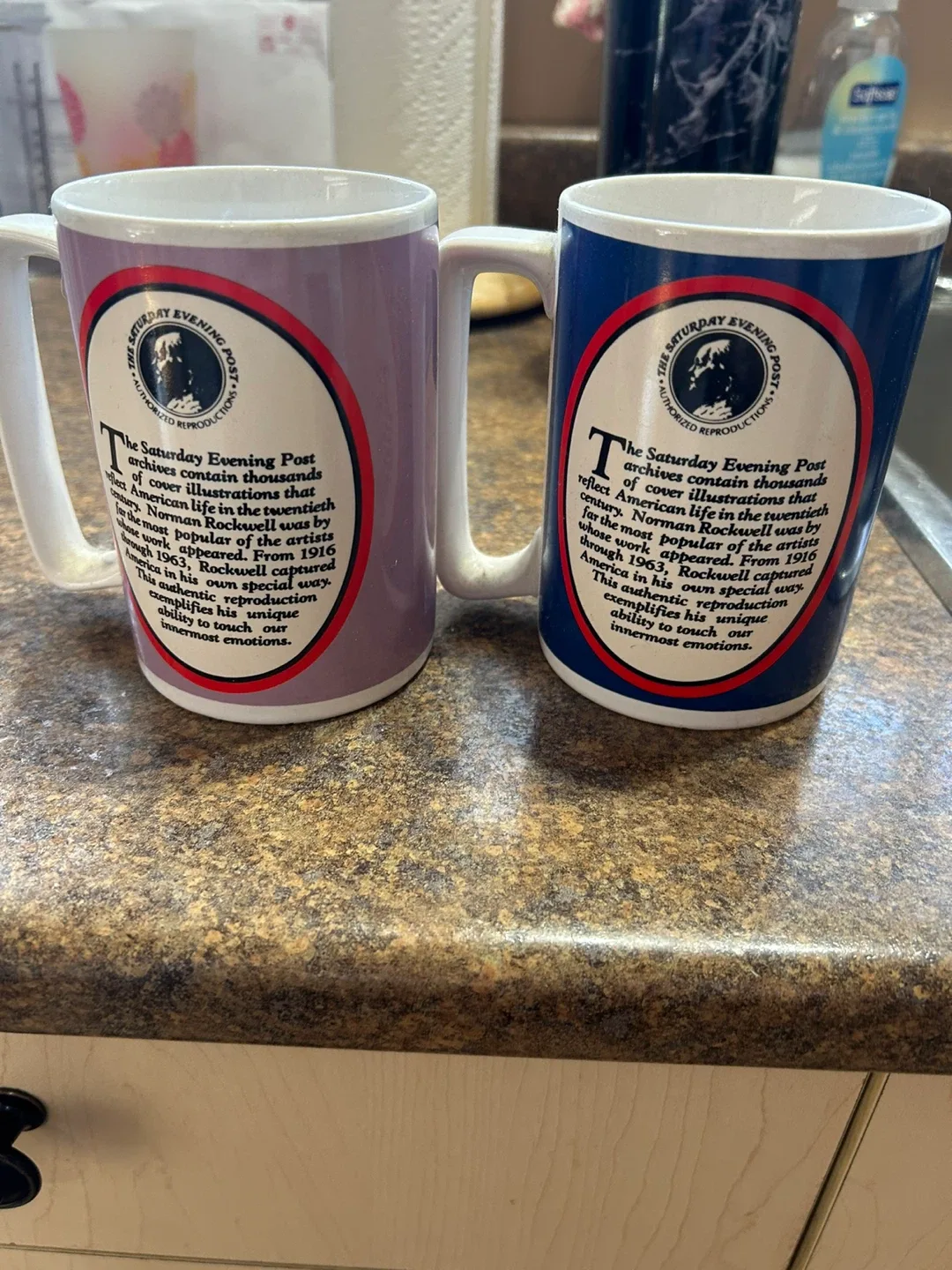 Saturday Evening Post Norman Rockwell Mugs image indicator(2)