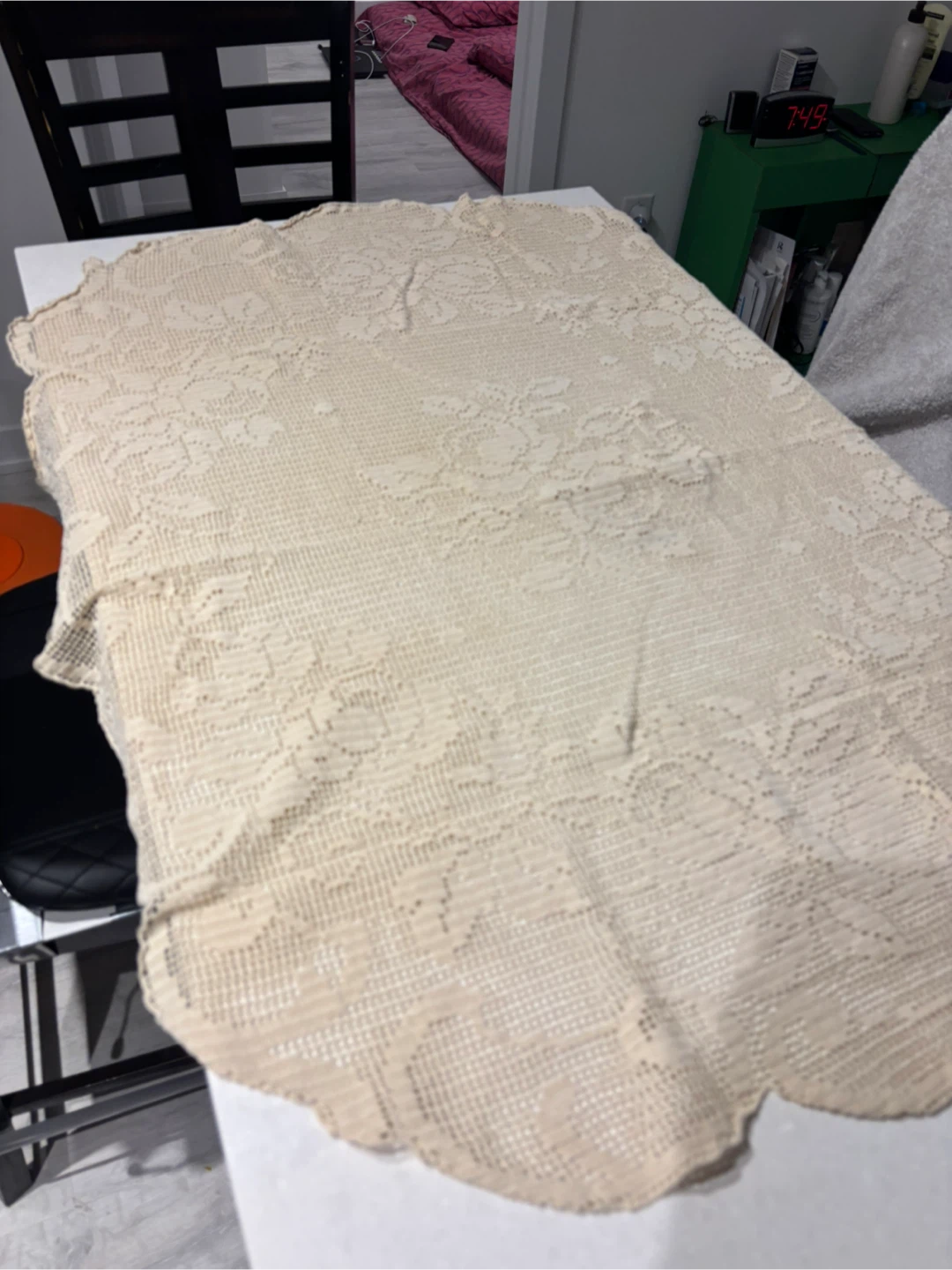 Vintage Crochet Tablecloths - Set of 3 - photo 5