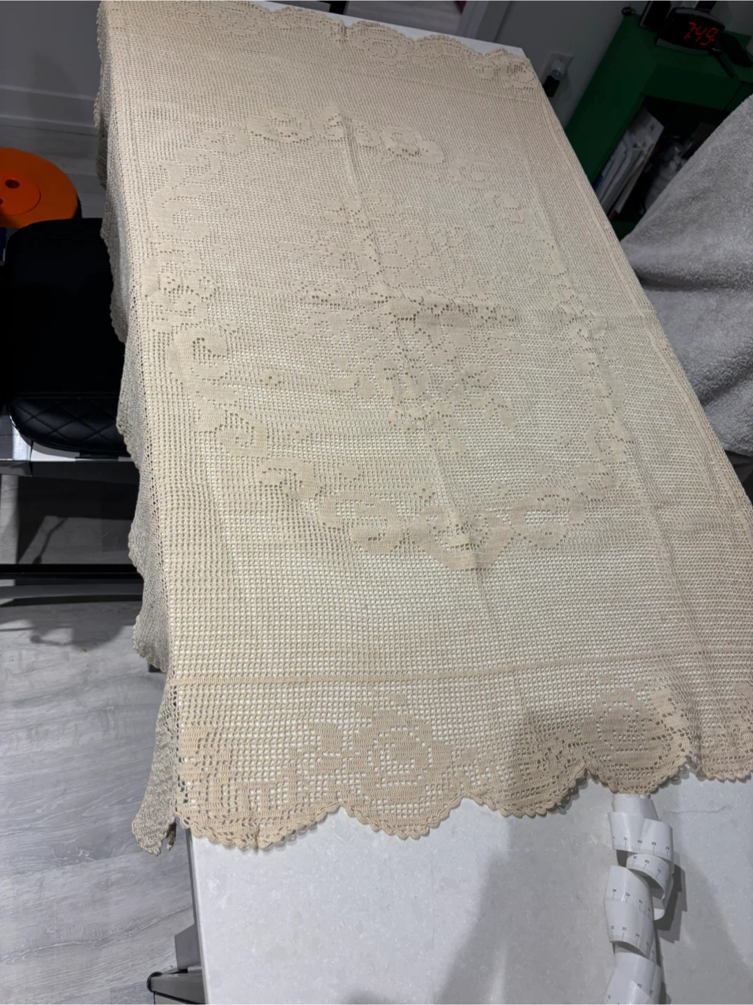 Vintage Crochet Tablecloths - Set of 3 - photo 3