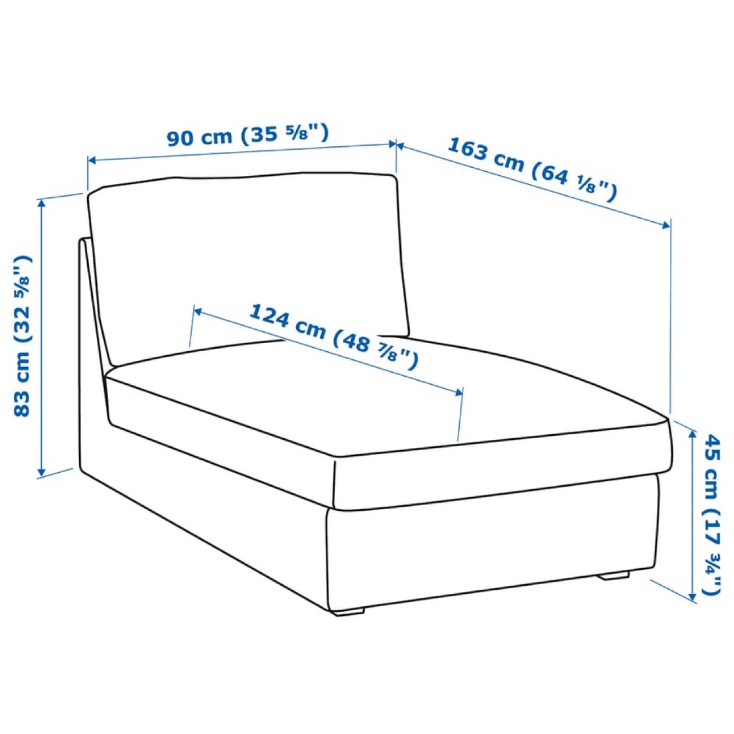 IKEA Kivik Chaise Lounge - photo 3