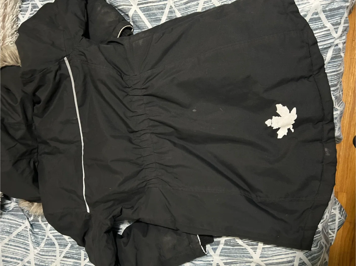 Canadiana Black Winter Jacket girls medium image indicator(2)