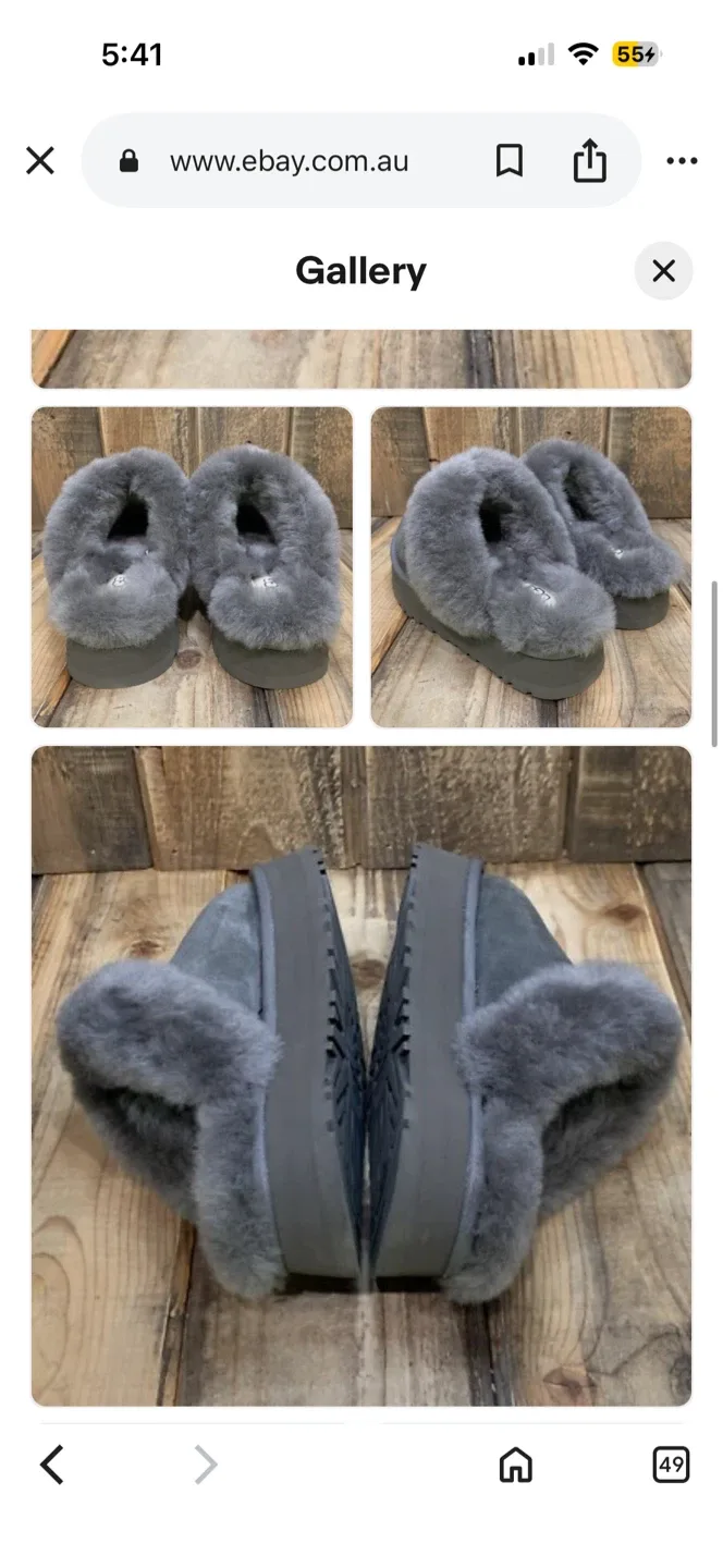 Ugg Women's Disquette in Charcoal - 6 image indicator(2)