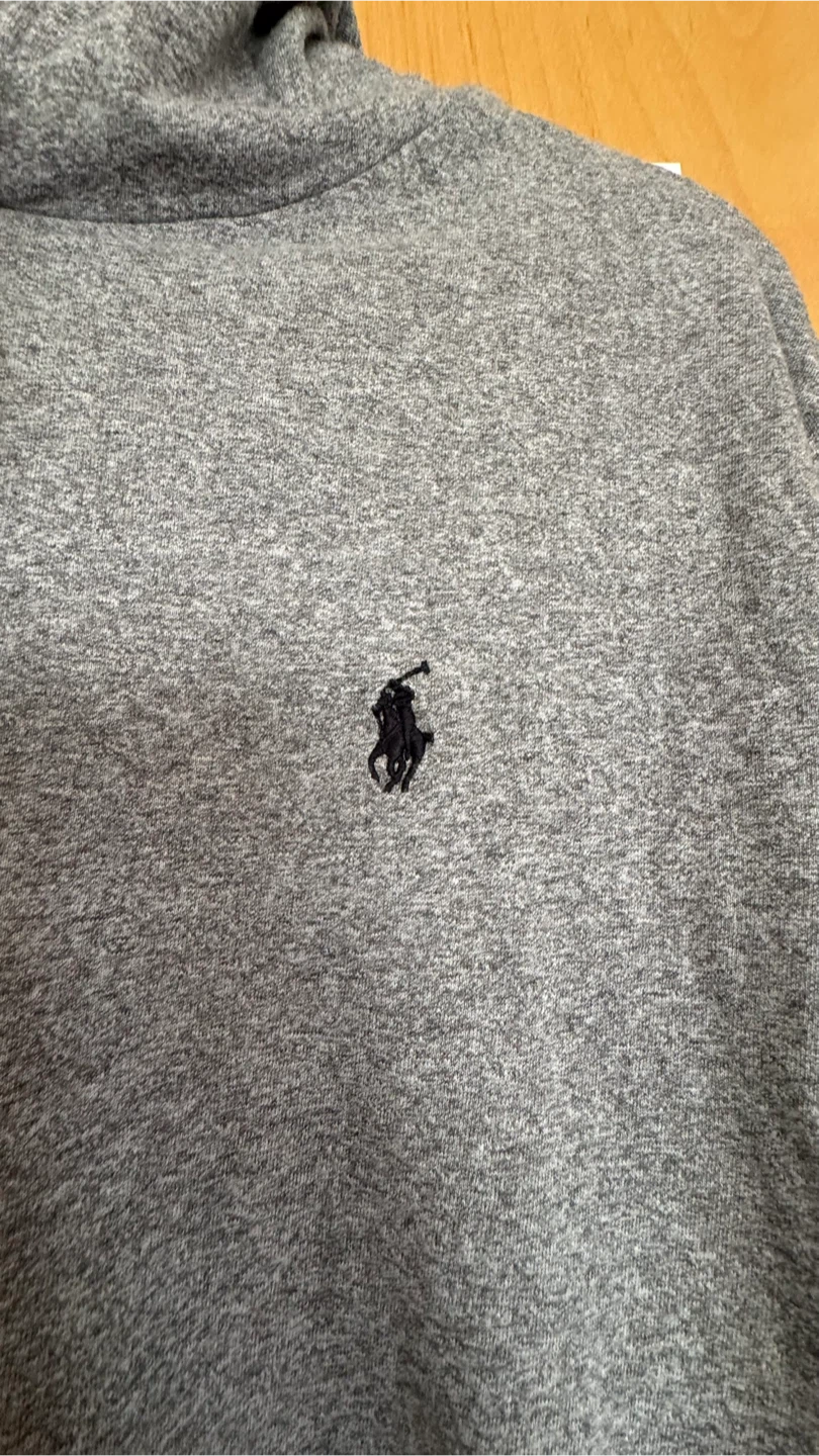 Polo Ralph Lauren Grey Hoodie - Men's XL