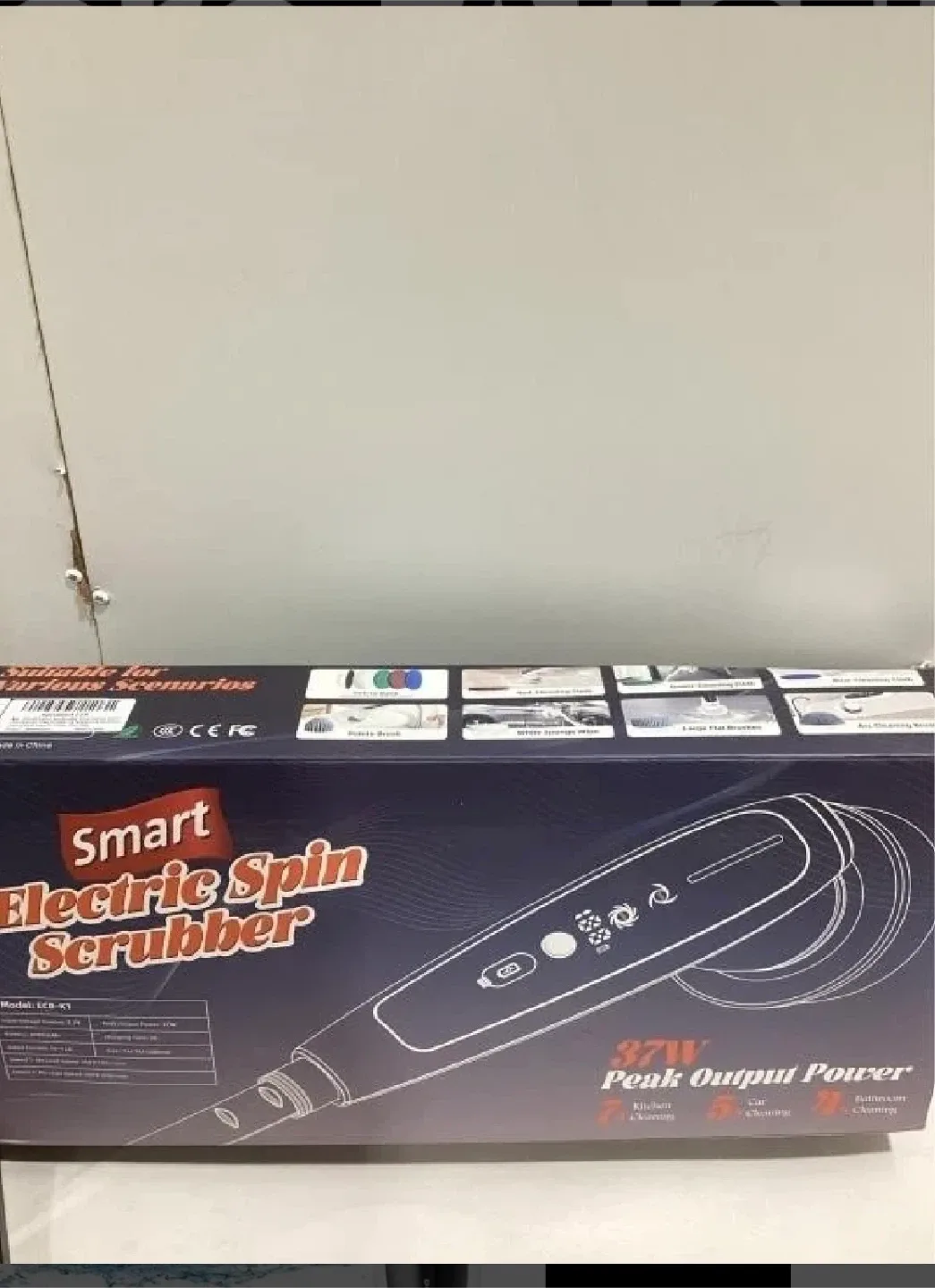 DEPURE SMART ELECTRIC SPIN SCRUBBER, 8 HEADS image indicator(3)