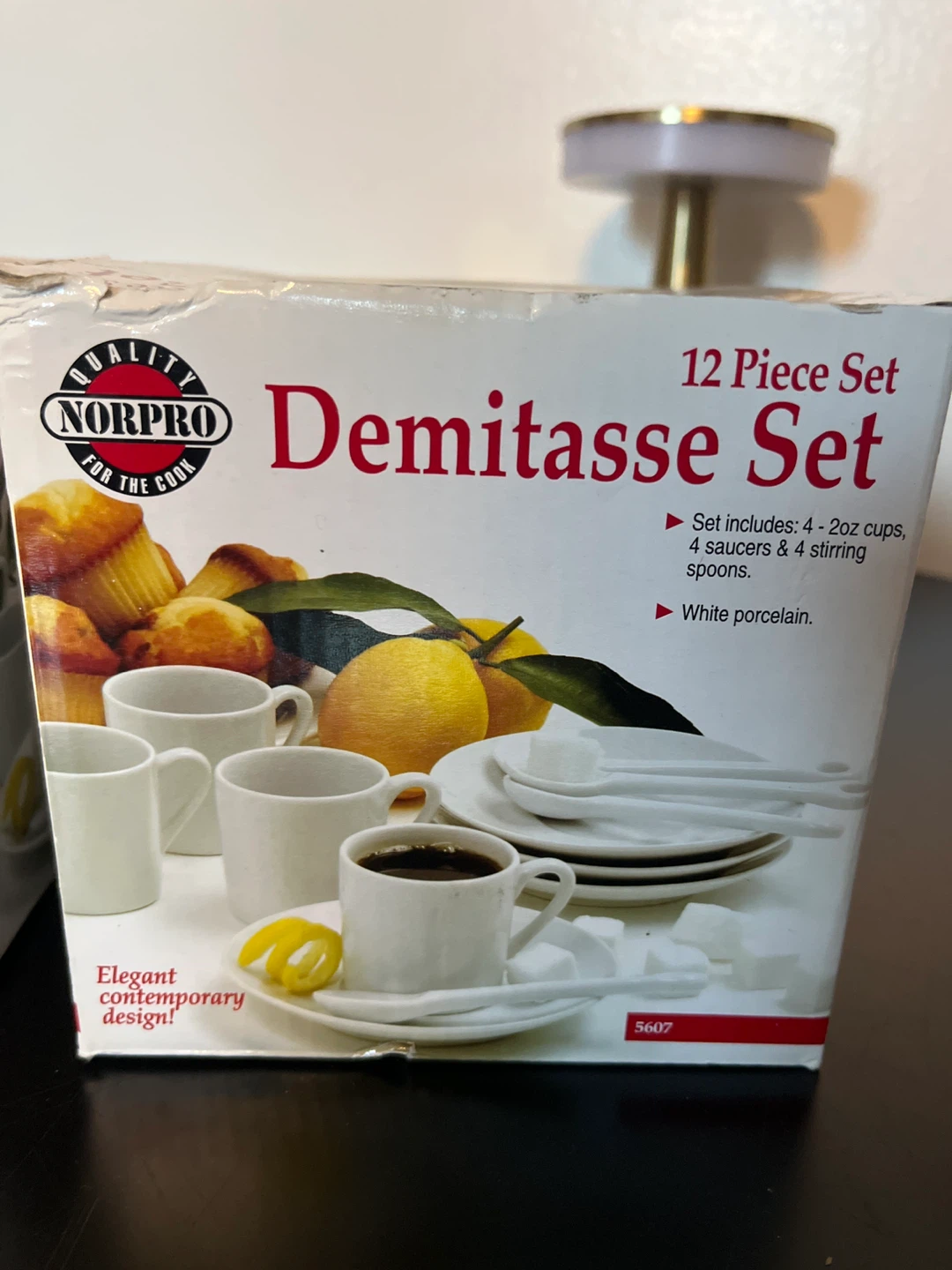 Norpro Demitasse Set - 12 Piece - New in Box - photo 2