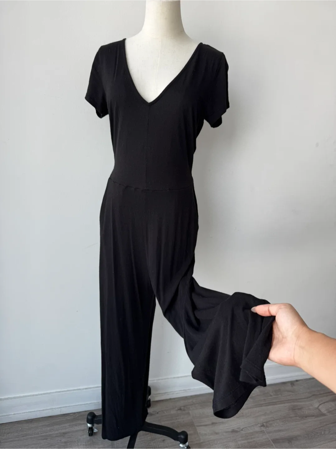 H&M Black Jumpsuit - Size M thumbnail