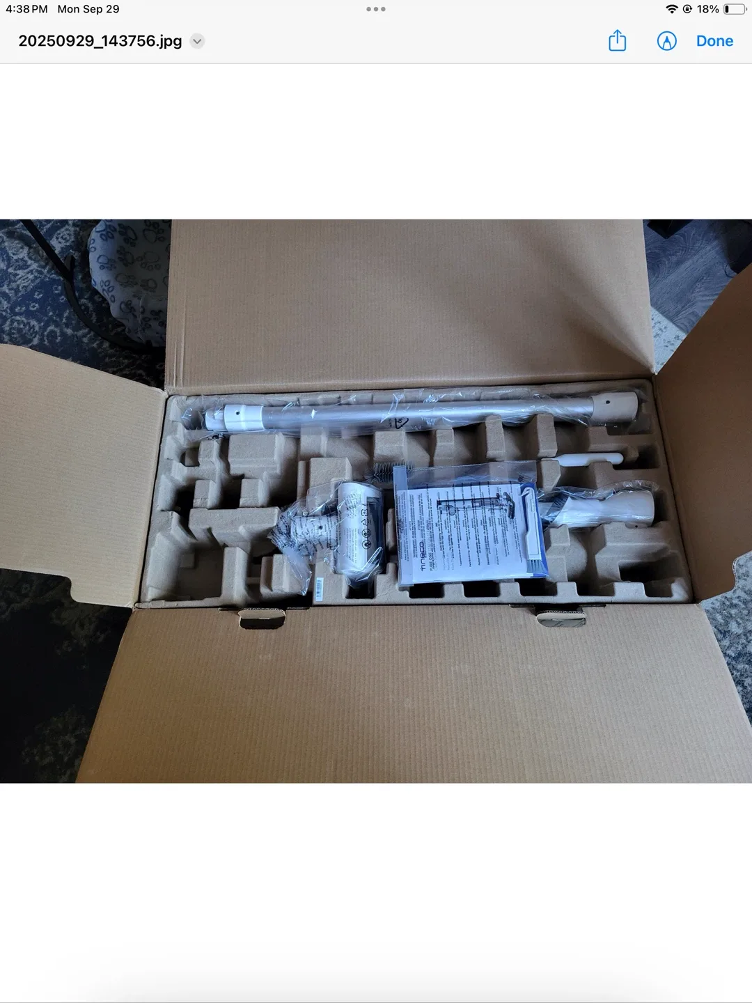 BRAND NEW SELF CLEANING CORDLESS VACCUUM image indicator(9)