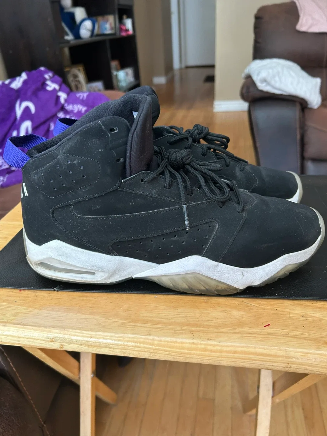 Jordan Flight 45 High - Black & White image indicator(2)