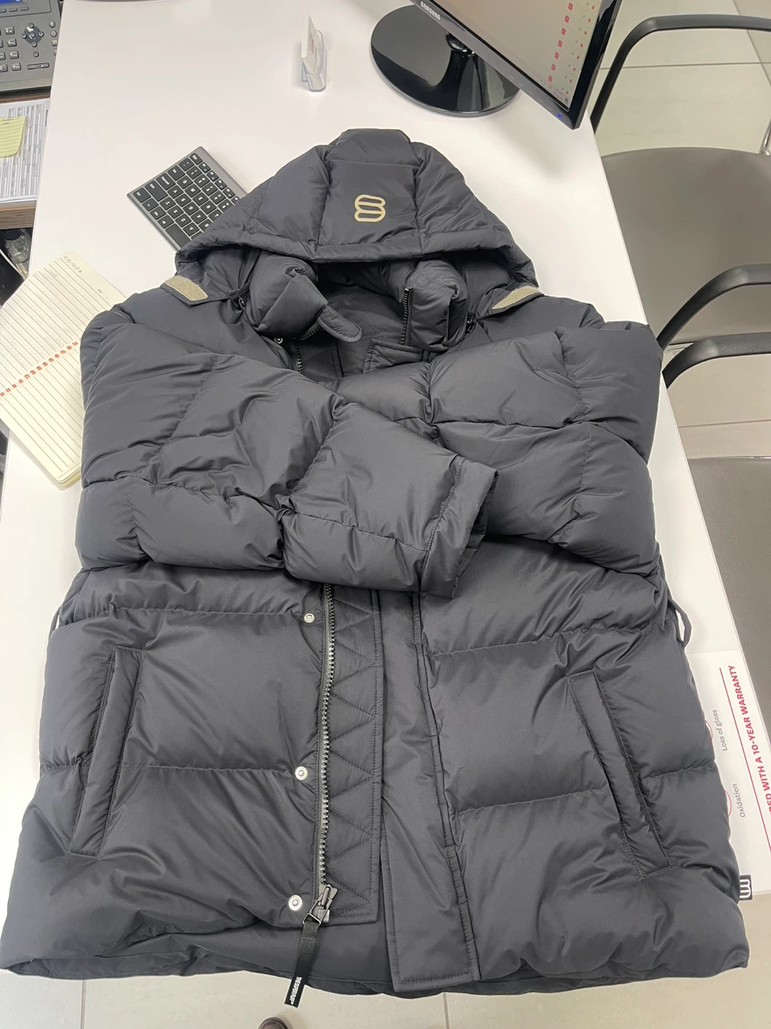 Aritzia Super Puff Brand New Goose Down Jacket Size L